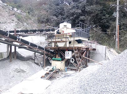 山西时产300吨煤矸石制砂生产线
