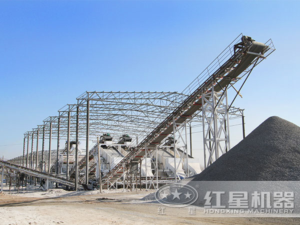 时产三百吨阿拉伯制砂生产线